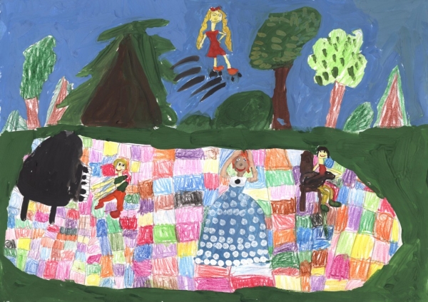 Малкова Маша, 6 лет Студия «Рыжик» Читательница библиотеки им. Н.Г.Чернышевского
