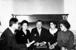 Е. Н. Евсеев с участниками зональной конференции архивистов. 60-е годы