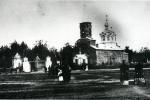 Церковь во имя св. Павла Комельского Чудотворца на Шепелевском кладбище. Фото начала 20 века